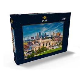 MyPuzzle Skyline of Kansas City, Missouri, USA - Premium 1000 Piece Puzzle - MyPuzzle Special Collection by Puzzle Galaxy