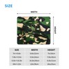 Green Army Digital Camouflage Print Multi-Size Comfortable Rubber Base Mousemat