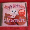 HAPPY BIRTHDAY Children Music CD's Allison Amanda Jasmine Amber Mary