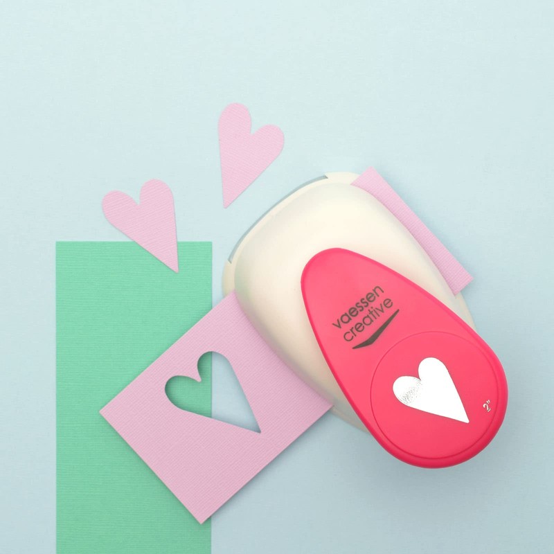 Vaessen Creative Craft Punch Heart - 3 x 4.2 cm