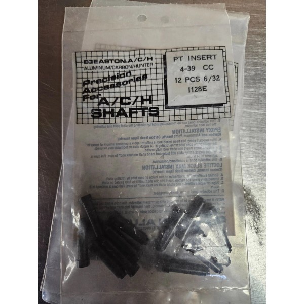 Easton ACH 4-39 Carbon RPS Point Insert (Dozen)