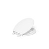 Border Round Closed-Front Toilet Seat with Soft Close and Quick