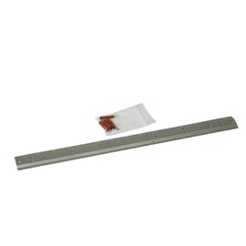 PROREGAL Wall Rail for Storage Boxes (without Boxes) | H x W x D 5 x 60 x 0.3 cm | Wall Mount, Small Parts Storage, Assortment Box Holder