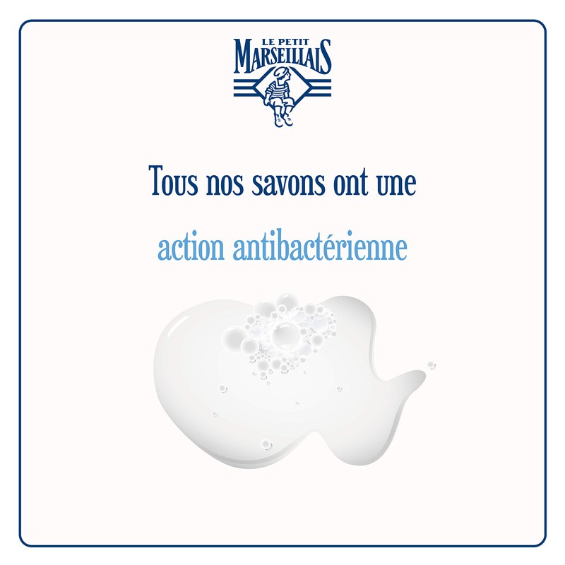 Le Petit Marseillais Vanilla Solid Soap - Antibacterial Effect -