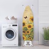Guevoxuh Ironing Board Cover with 3 Adjustable Straps Heat Reflective