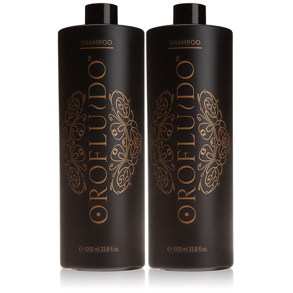 Orofluido Revlon Orofluido Shampoo with Argan Oil 1000 ml Pack of 2
