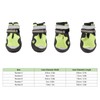4Pcs Dog Booties Adjustable Slip Resistant Breathable Dog Boot with