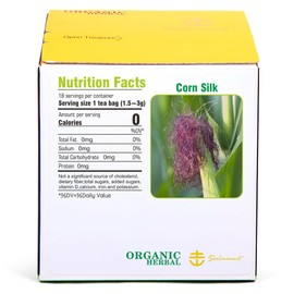 Soilmount - Corn Silk Tea - |Corn Stigma Tea|Yu mi xu|玉米须|옥수수 수염| - Pure Herbal Tea - Natural, Organic, Non-GMO, Clean Ingredients, Caffeine Free (18 Tea Bags, Box 1)