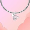 BIZK Women's Charm Pendant for Bracelet 925 Sterling Silver Charm