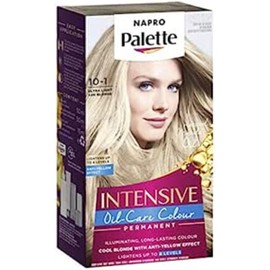 Napro Palette, Permanent Hair Colour, 10-1 Ultra Light Ash Blonde