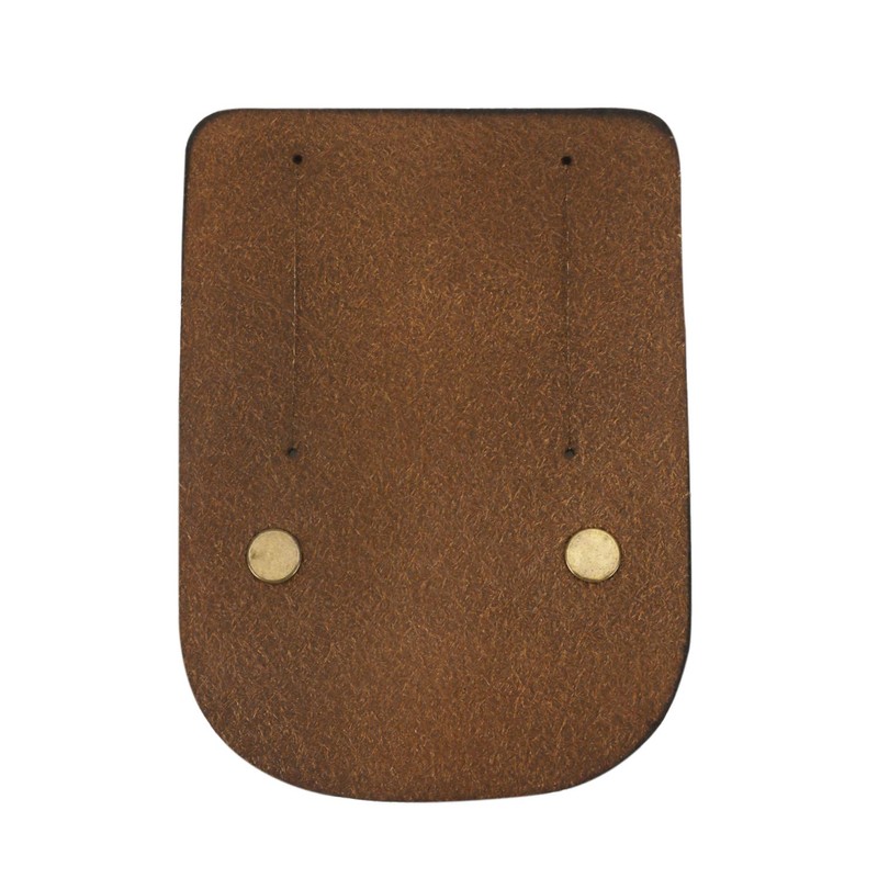 TOURBON Leather Tape Measure Holster - Vintage Brown