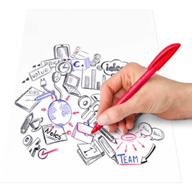 STAEDTLER Triangular Stick Ballpoint Pen, Blue Ink Colour, Line Width F Approx. 0.7 mm, for Relaxed Writing, 10 Blue Ballpoint Pens in Cardboard Case, 4320 F-3