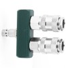 1/4 Inch Straight Two Way American Quick Connector Adjustable Valve