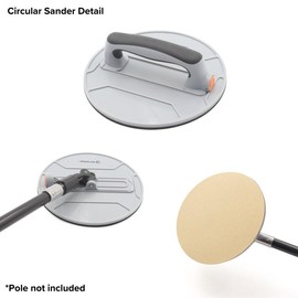 Wall Sanding Kit - Style: Rectangle Refills - 120 Grit