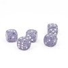 WeLoveBeads W6 Cube (16 mm) in Grey White / White