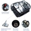 FREECOLSH Black Waterproof Caddy, 16" x 11" x 11", with