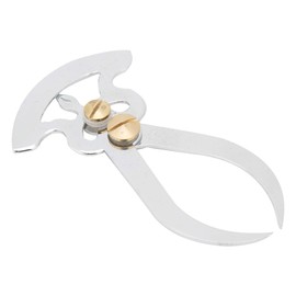 Stainless Steel Splitting Gauge, Feeler Gauge, Double Ended Bowl Caliper for Woodturning, Inner and Outer Diameters, Connection Calipers and Dividers