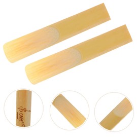 Abaodam 10 pcs Traditional Clarinet Reeds for Beginners Durable and Safe Clarinet Parts Easy to Install for Performance