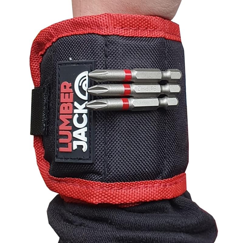 LUMBER JACK Magnetic Wristband Best DIY Gift, Easily Fit 8-12