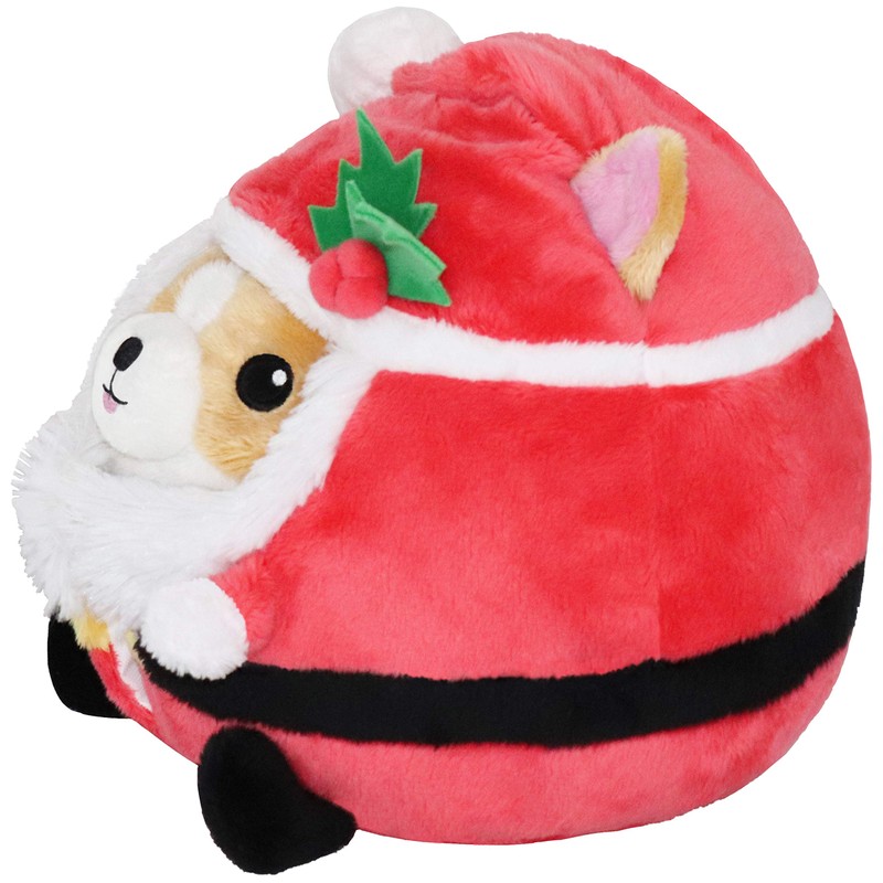Squishable / Undercover Corgi in Santa - 7"