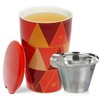 Tea Forte Kati Cup Warming Joy, Ceramic Tea Infuser Cup