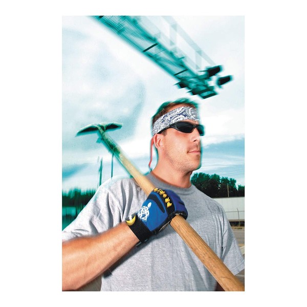 Ergodyne 150-12305 Chill-Its 6700 Evaporative Cooling Bandana-Tie, Red Western