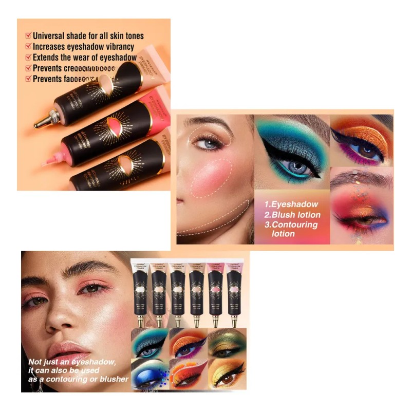 Eyeshadow Primer: Crema Y Corrector Multiusos Para Base De O