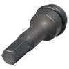 Tone 4AH-12L75 Semi-Long Hexagon Socket for Impact, 1/2 inch (12.7