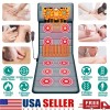 Full Body Electric Massage Mat w/Heat Vibration Massage Pad Cushion