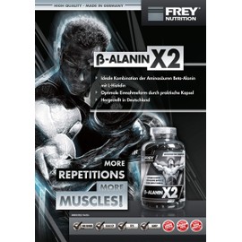 Frey Nutrition Beta Alanine x2 Pack of 250g
