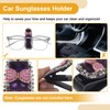 Hihaha Car Sunglasses Clip Universal Sun Visor Eyeglasses Holder Clip