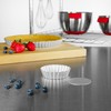 Fat Daddio's PFT-375 Round Fluted Tart Pan with Removable Bottom,