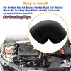 AIMCOCO Diesel Air Heater Duct Connector,75mm/3inch L-Shape Elbow Ducting Pipe