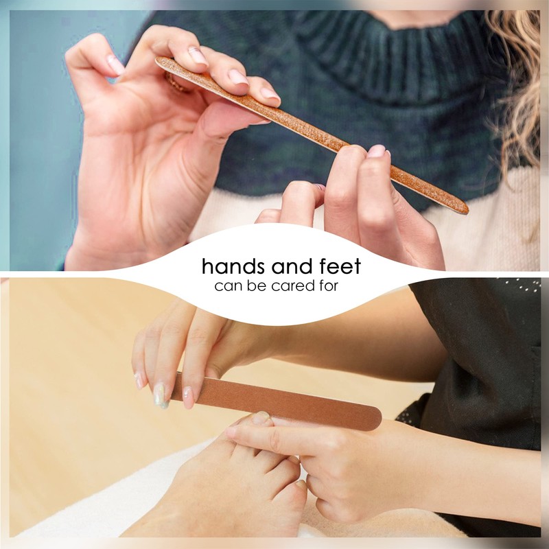 Canvalite Nail File Large Emery Boards for Nails, 180 Grit