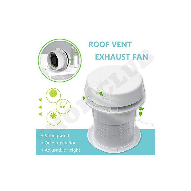 New 12V RV Motorhome Trailer Roof Vent Ventilation Exhaust Ceiling