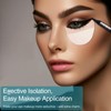 Kootinn 150 Pcs Eyeshadow Shields, Eyeshadow Stencil for Prevent Makeup