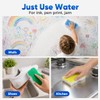 GLIMGLINT Magic Sponges Eraser for Bathroom, 6 Pack Dual-Sided Cleaning