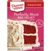 Duncan Hines Signature Perfectly Moist Red Velvet Cake Mix, 15.25
