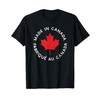 Made in Canada Tshirt Funny Canadian Gift French Text T-Shirt