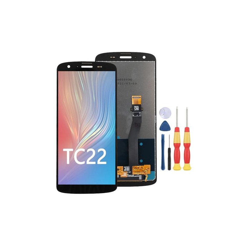 SiuVorZhi LCD Display Compatible with Zebra TC22 LCD Display Touchscreen