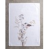Maison d' Hermine Meadow Florals Brown 100% Cotton Set of