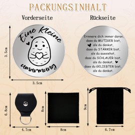 SupreLuck Pocket Hug A Small Hug Lucky Charm, Courage Gift Lucky Charm Exam Get Well Gifts for Women Men Best Friend Colleagues Motivational Gifts (Potato)