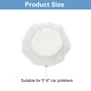 sourcing map 6pcs Car Polisher Bonnet Buffing Pad Lamb's Wool