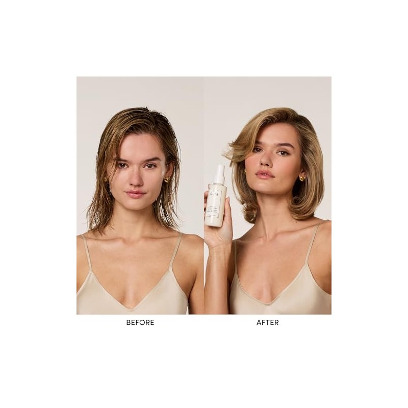 OUAI Full Size Leave In Conditioner & Deluxe Size Wave