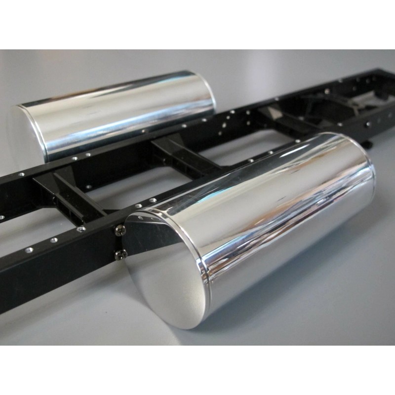 JP 5" inch Aluminum Side Gas Fuel Tank for Tamiya