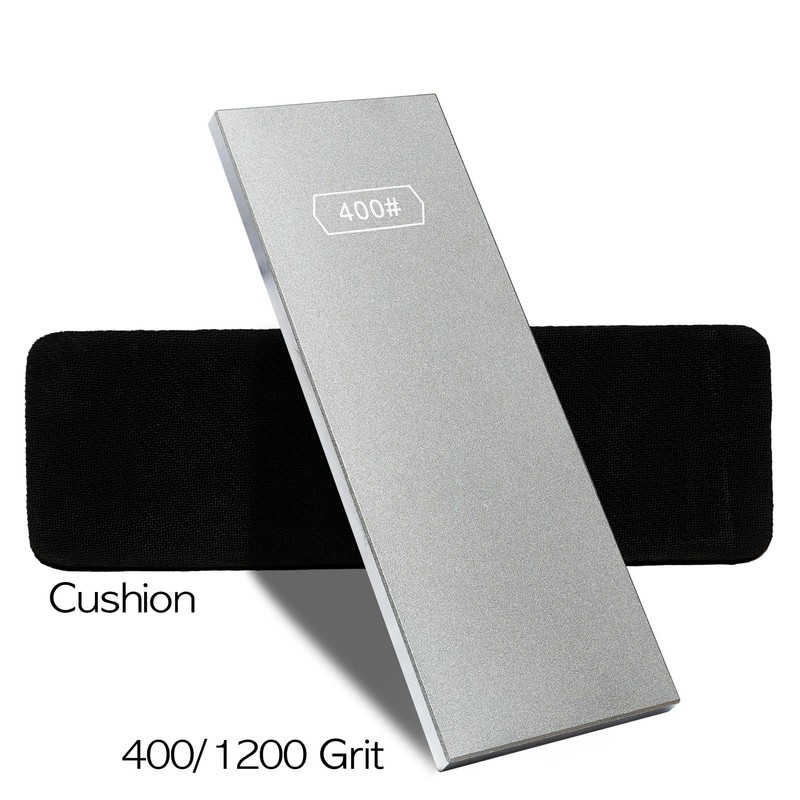 Double-sided Diamond Sharpening Stone Set – Coarse 400 & Fine