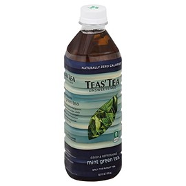 TEAS' TEA Organic Mint Green Tea, 16.9 FZ