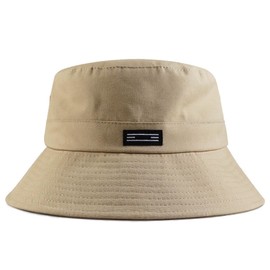 YTNKIV XXL Oversize Sun Hat Big Heads Bucket Hat Adjustable Plus 24.4 - 26.7 Inches (62-68 cm), khaki