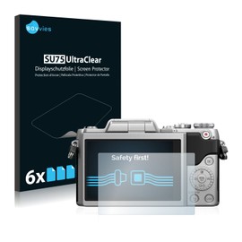 Savvies Screen Protectors for Panasonic Lumix DMC-GF7 Ultra Transparent Pack of 6
