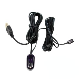 SZBJ IR Repeater Infrared Remote Receiver and Emitters Control Kit Hidden IR System, USB Adapter for Amplifier Cable Box (1 Receiver 1 Emitter)